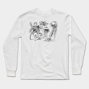 Under the Sea Drawing Long Sleeve T-Shirt